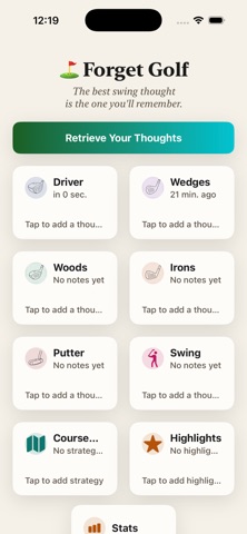 Forget Golf screenshot