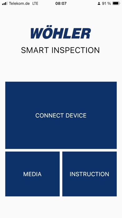 Wöhler Smart Inspection Screenshot