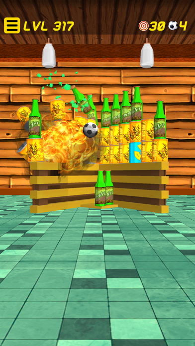 Soccer Ball Knockdown Screenshot