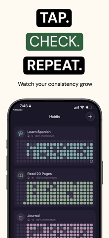 Dayring: Habit Tracker & To Do iPhone screenshot
