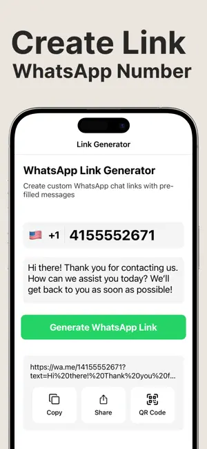 Direct Chat Link for WhatsApp screenshot 2