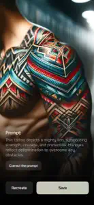 AI Tattoo: Generator - Designs screenshot #3 for iPhone