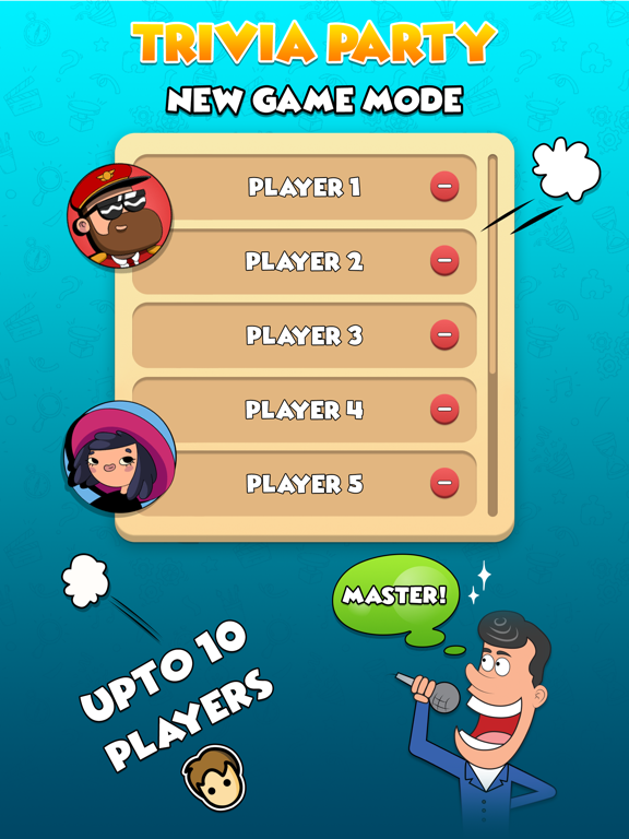 Trivia Quiz 234 Players iPad screenshot