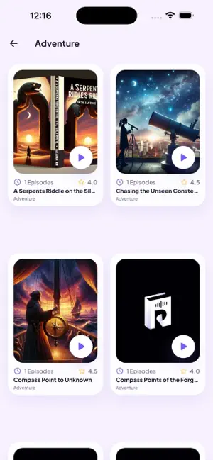 Rawi Audiobooks screenshot 2