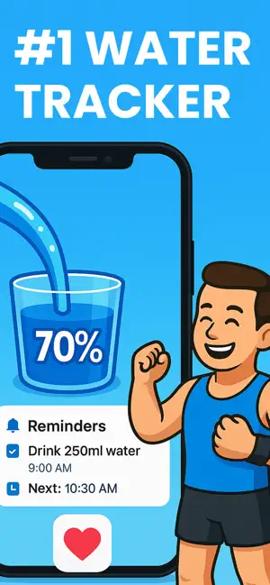 Drink water reminder - Aquio screenshot 1