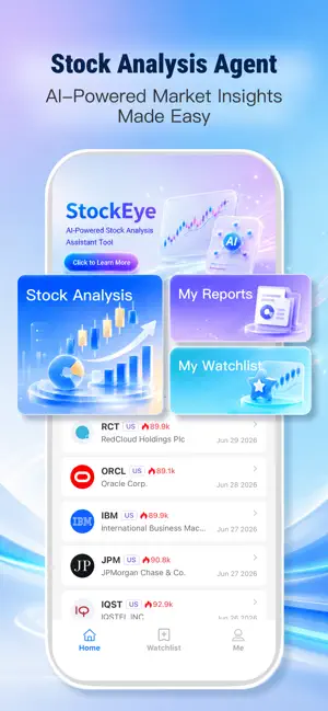 StockEye - AI Stock Analysis screenshot 1