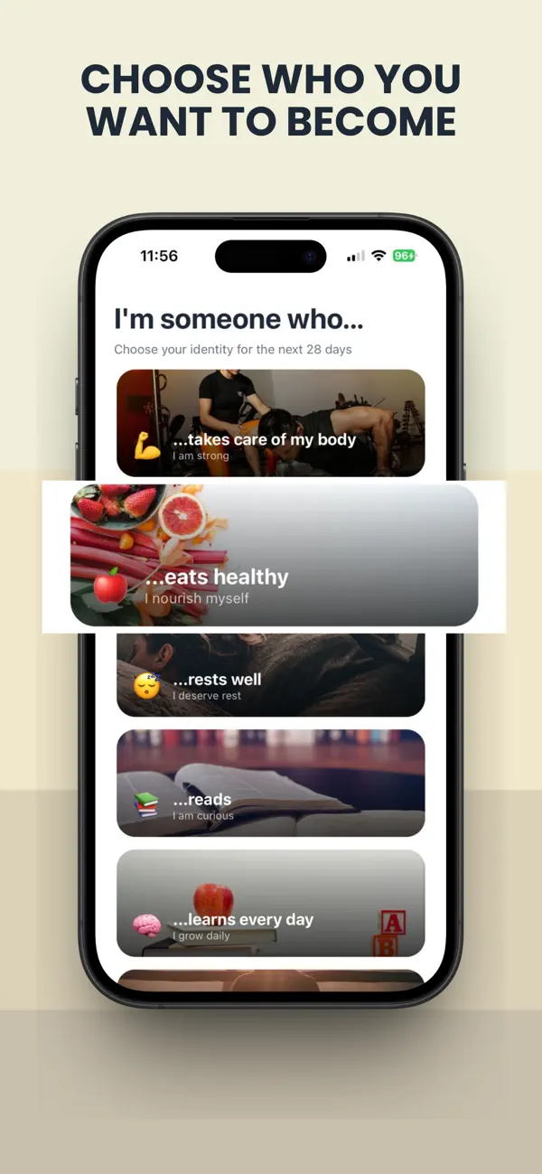 Screenshot #3 pour Becoming: Identity Habits