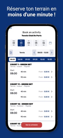 Tennis Club de Paris screenshot