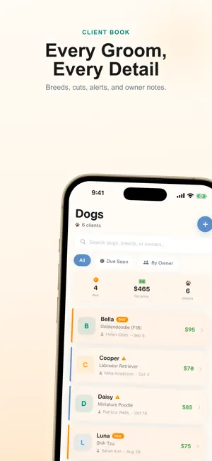 Dog Grooming Tracker - Coat screenshot 2