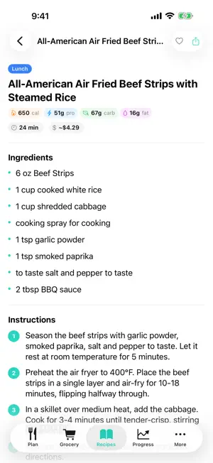 ProteinFuel: Weight Gain Meals screenshot 4