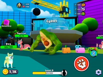 Brainrot Evolve. Idle Pet Game iPad screenshot