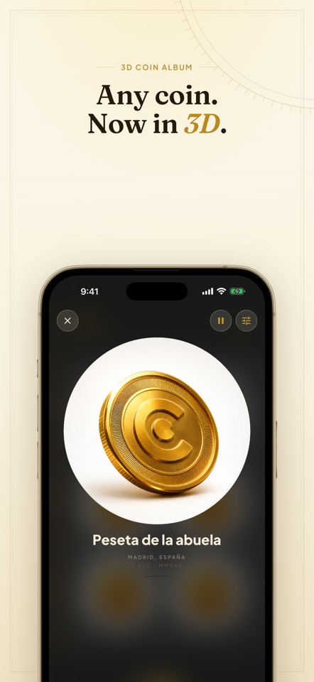 Cuño: 3D Coin Album screenshot 1