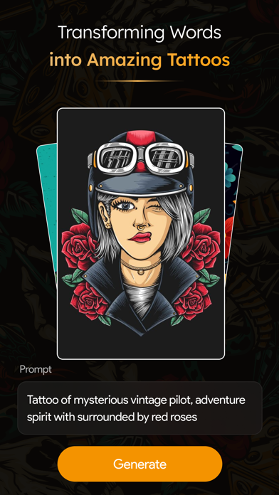 Inkee: AI Tattoo Art Generator Screenshot
