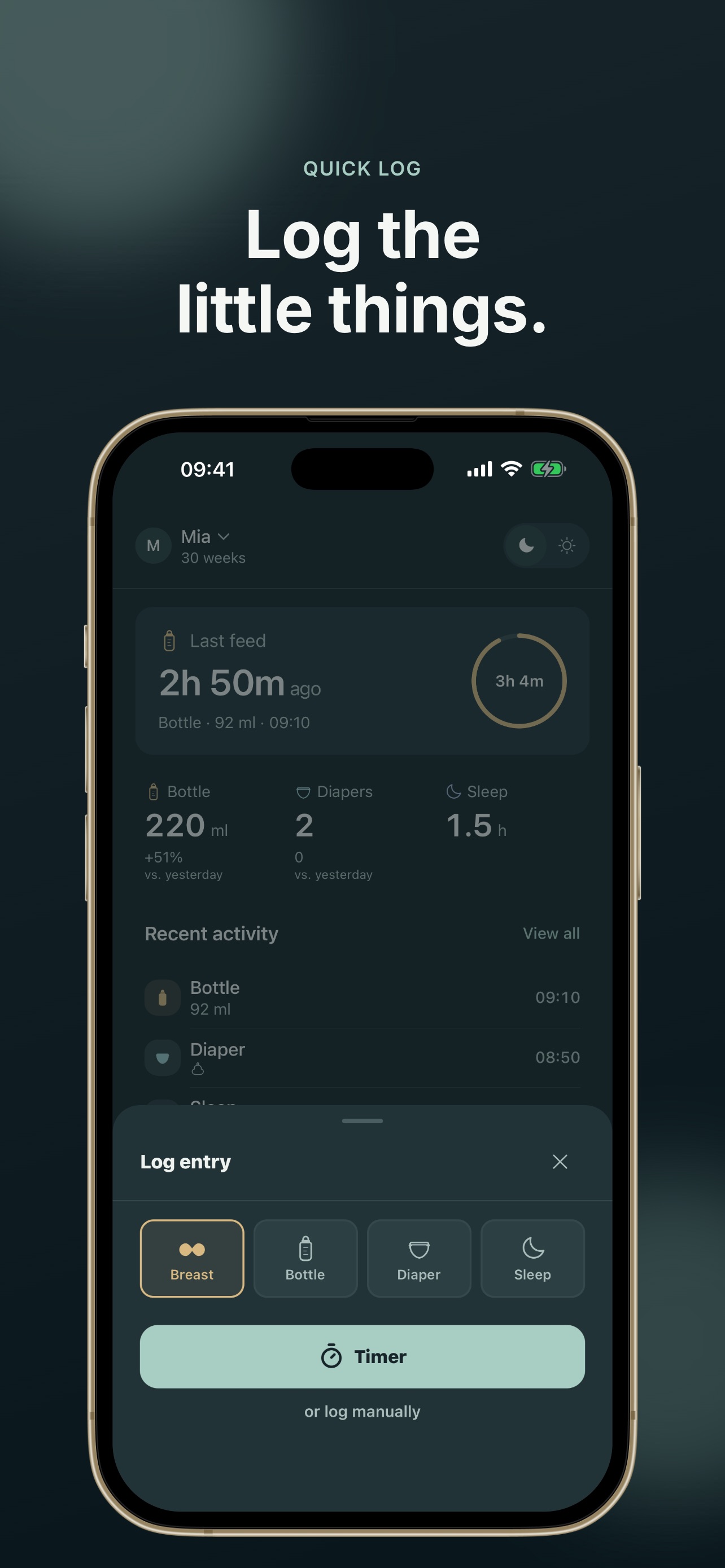 Screenshot 2 of BabyTrack+