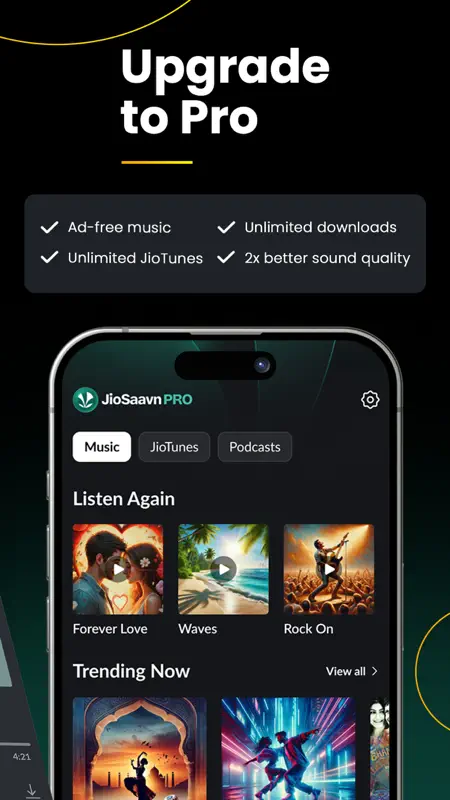 JioSaavn – Music & Podcasts screenshot 8 of 8