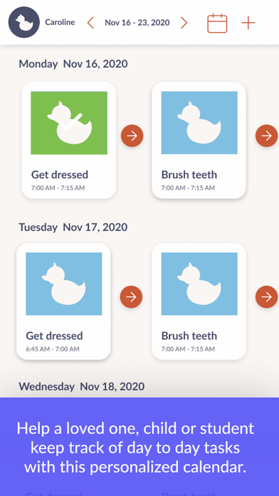 Day2Day Calendar Screenshot