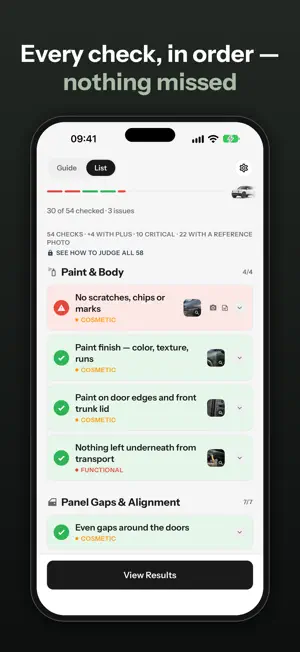 RVN Check: Delivery Checklist screenshot 2