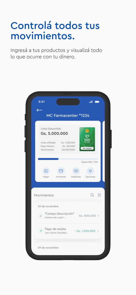 Banco Basa - Finance App | MWM
