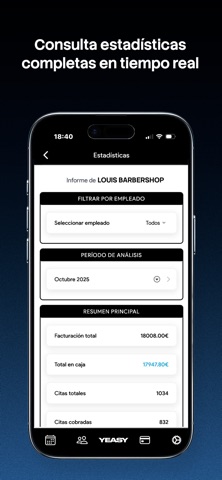 Yeasy: para negocios iPhone screenshot