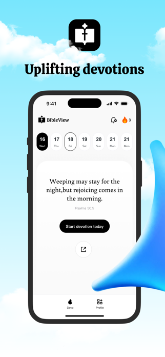 BibleView - Prayer & Devotion Screenshot 1 of 2