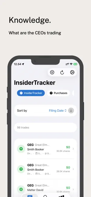 Insider Trading Monitor screenshot 4