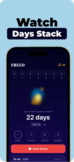 FREED: Quit Vaping & Nicotine screenshot 2