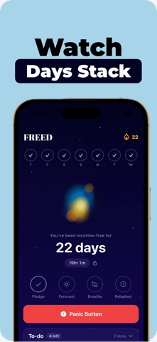 FREED: Quit Vaping & Nicotine Screenshot 2 of 6