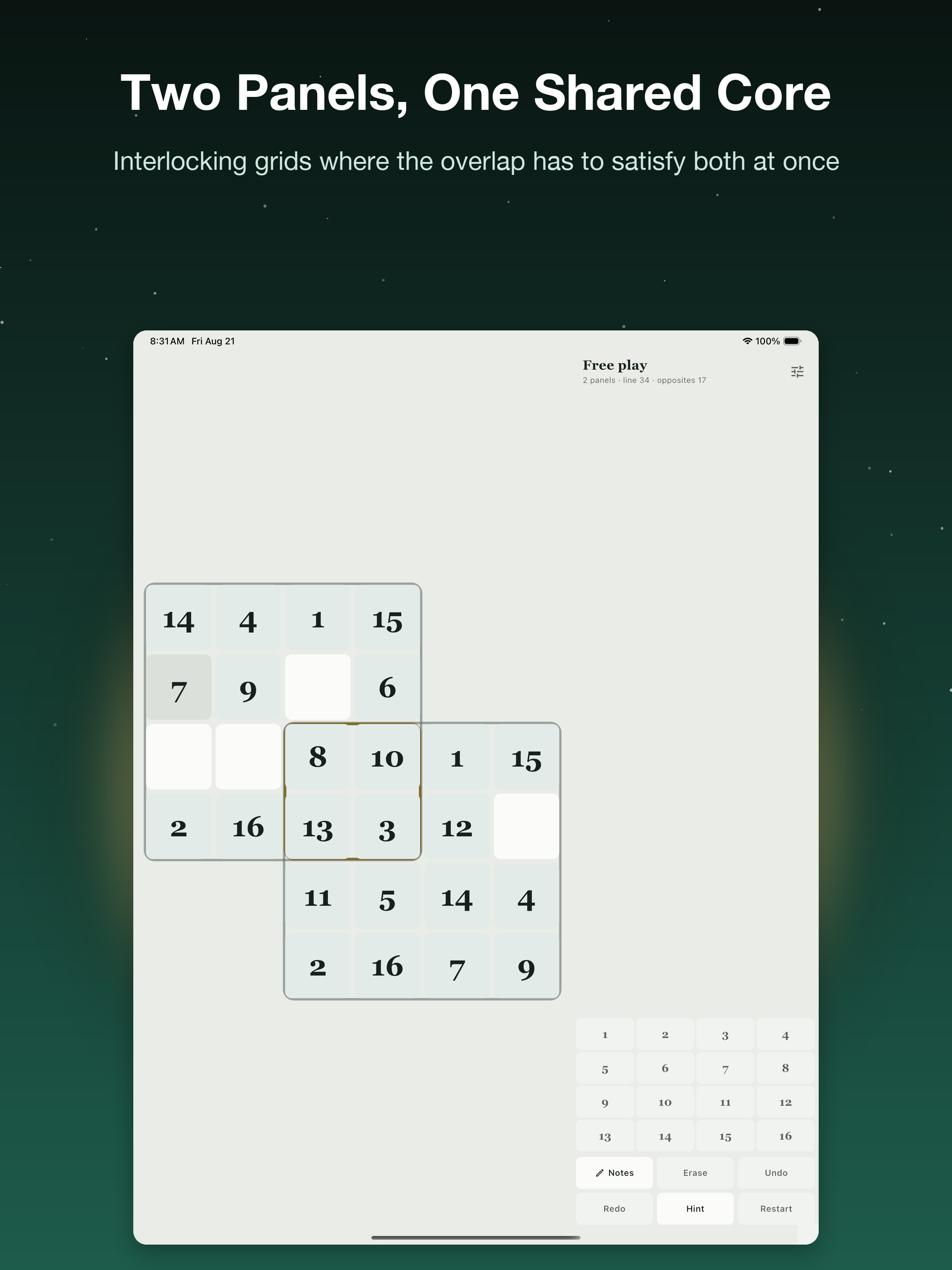 Tessera: Number Puzzle screenshot 5