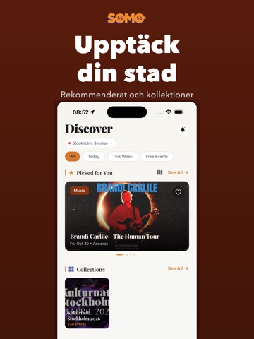 Somo - Evenemang nära dig iPad screenshot 4