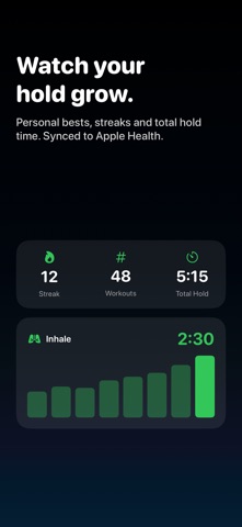 O2 — Breath Hold Apnea Trainer Screenshot 2 of 8