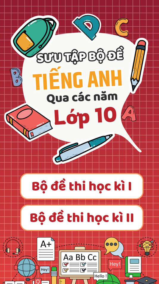 Tiếng Anh Lớp 10 Đề Thi - 1.0 - (iOS)