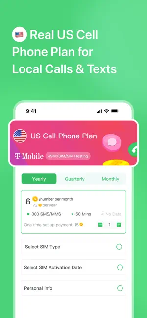 Textr Go Unlimited Text & Call screenshot 3