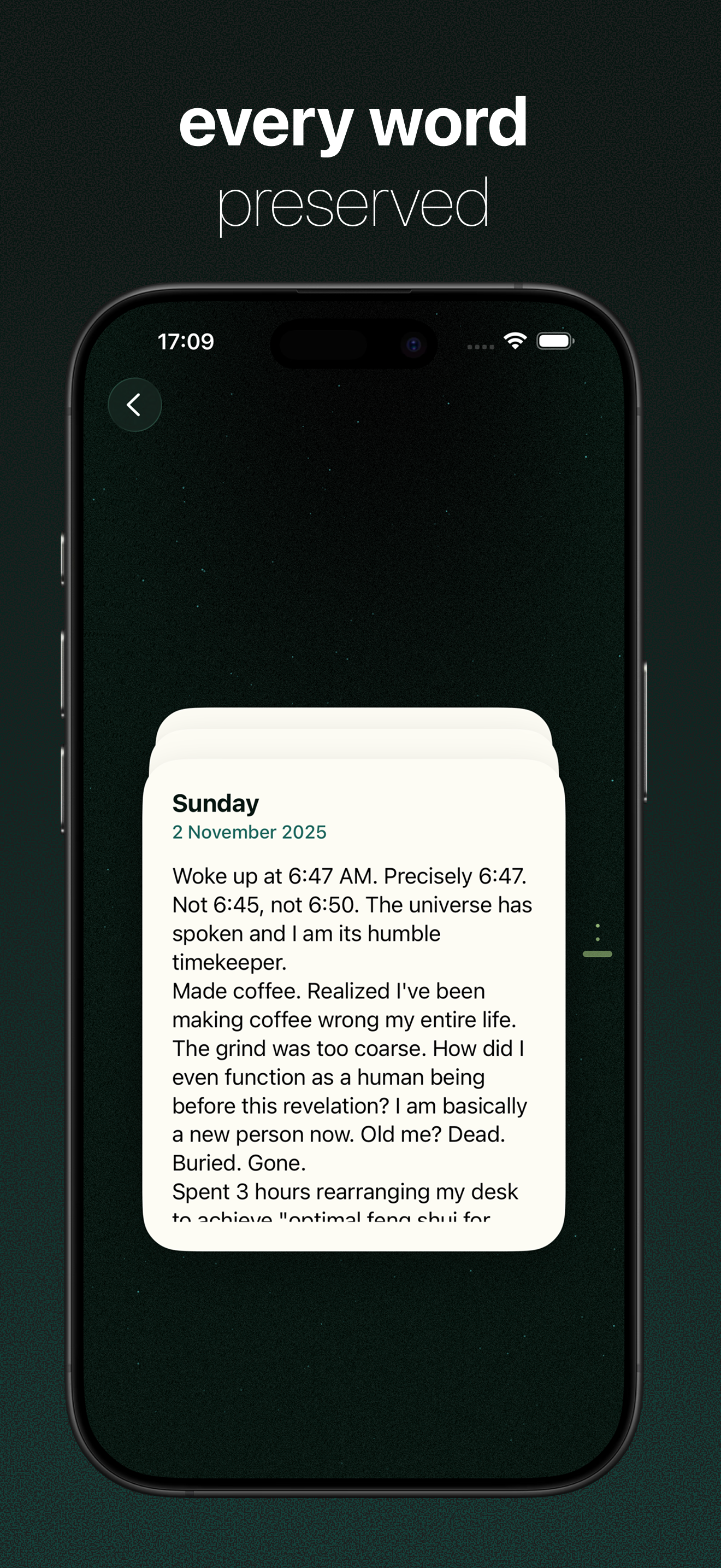 freewrite. screenshot 4