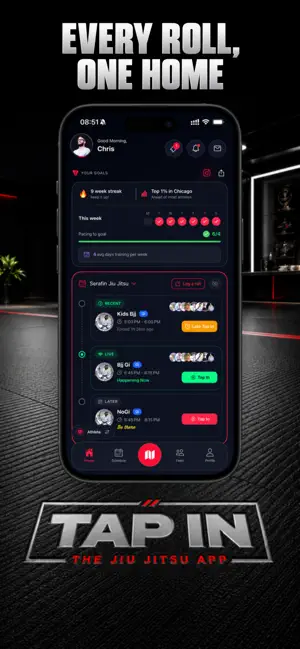 Tap In - The Jiu Jitsu App screenshot 2