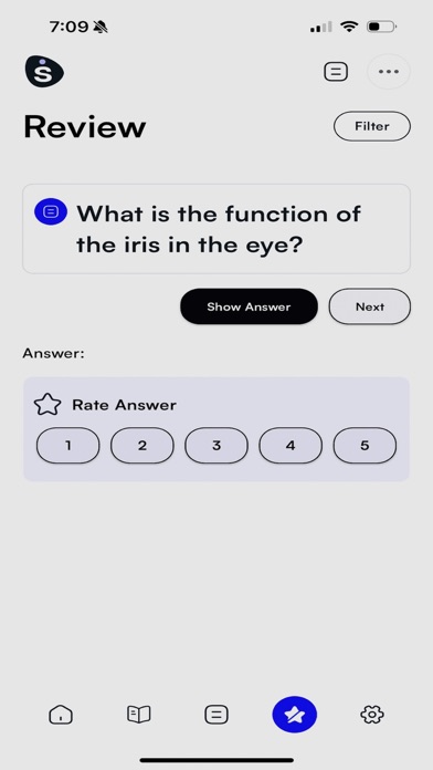 Spaced Mobile App Screenshot