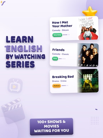 Learn English: TV Series iPad screenshot