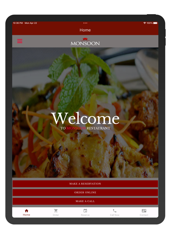Screenshot #4 pour Monsoon Restaurant