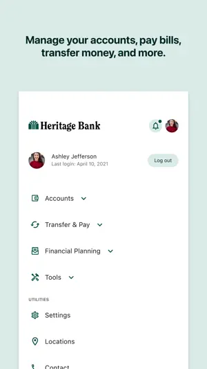 Heritage Bank Digital screenshot 4
