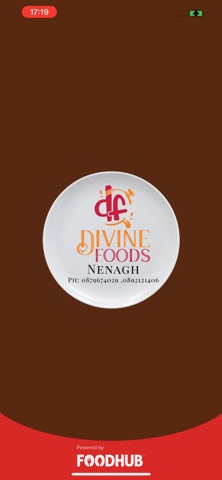 Divine Foods iPhone screenshot