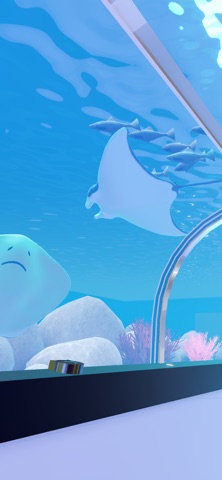 脱出ゲーム 光差す幻想的な水族館の画面1
