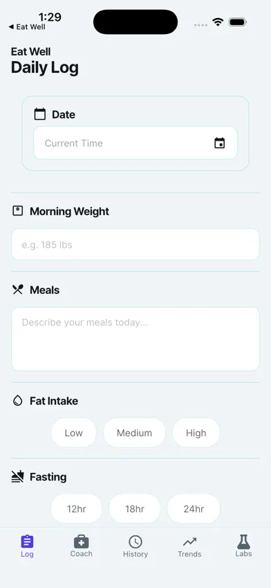 EatWell - Diet Tracker screenshot 4