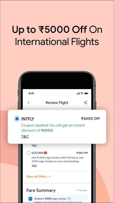 ixigo: Flight & Hotel Booking Screenshot