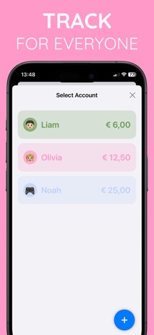 Allowance Tracker Family Screenshot 2 of 6