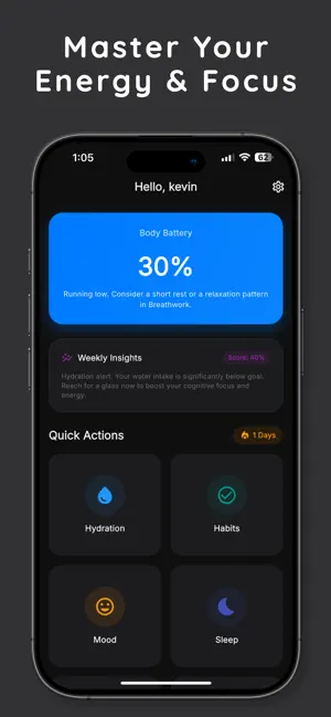 SelfCarely: Daily Habit App screenshot 1