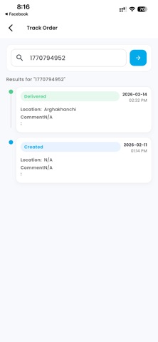 NCN Delivery Customer screenshot