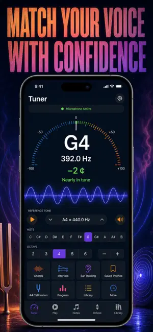 Pitch Pipe: Reference Tone screenshot 3