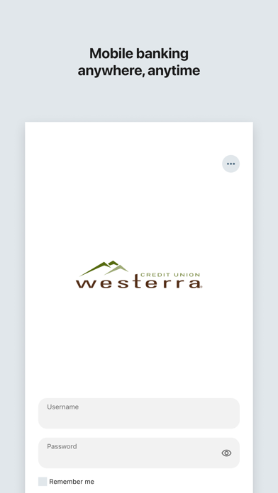 Screenshot #1 pour Westerra CU Business Banking
