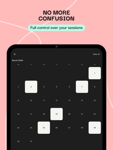 Qounter - Session Tracker iPad screenshot