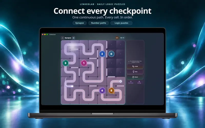 Daily Logic Puzzles: LinkedLab: Google Play preview 2