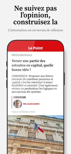 Capture d'écran de Le Point | Actualités & Info sur iPhone 3